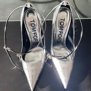 Platinum Tom Ford heels
